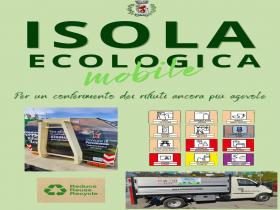 ISOLA ECOLOGICA MOBILE DA GIOVEDI' 27.4.2023