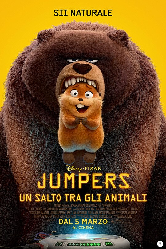 Locandina film "Jumpers - un salto tra gli animali"