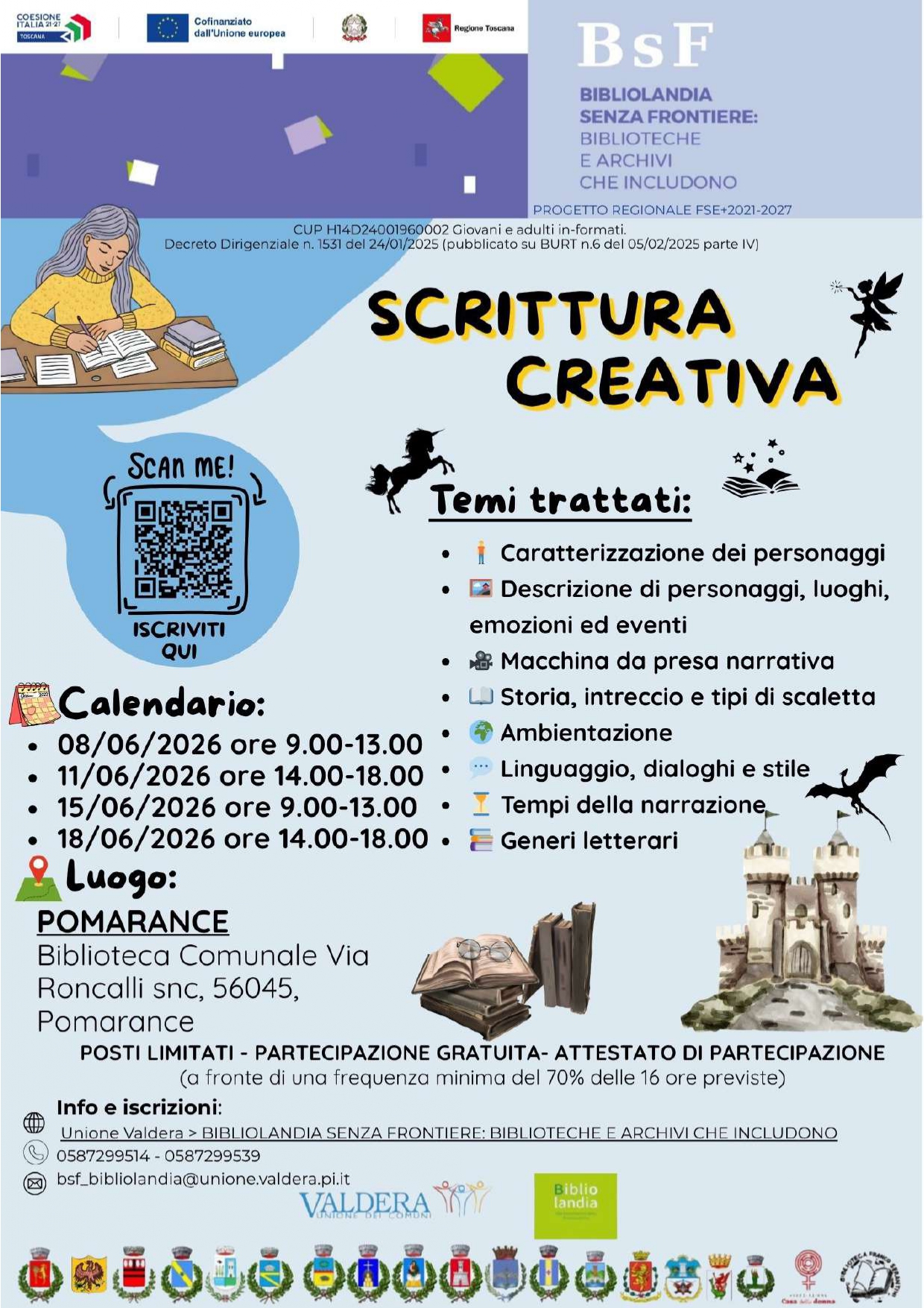 Corso "Scrittura Creativa"