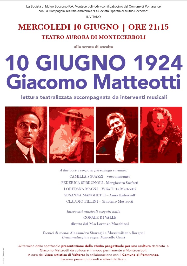 10 giugno 1924 Giacomo Matteotti