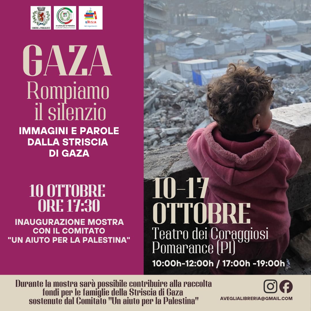Mostra "Gaza – Rompiamo il silenzio"