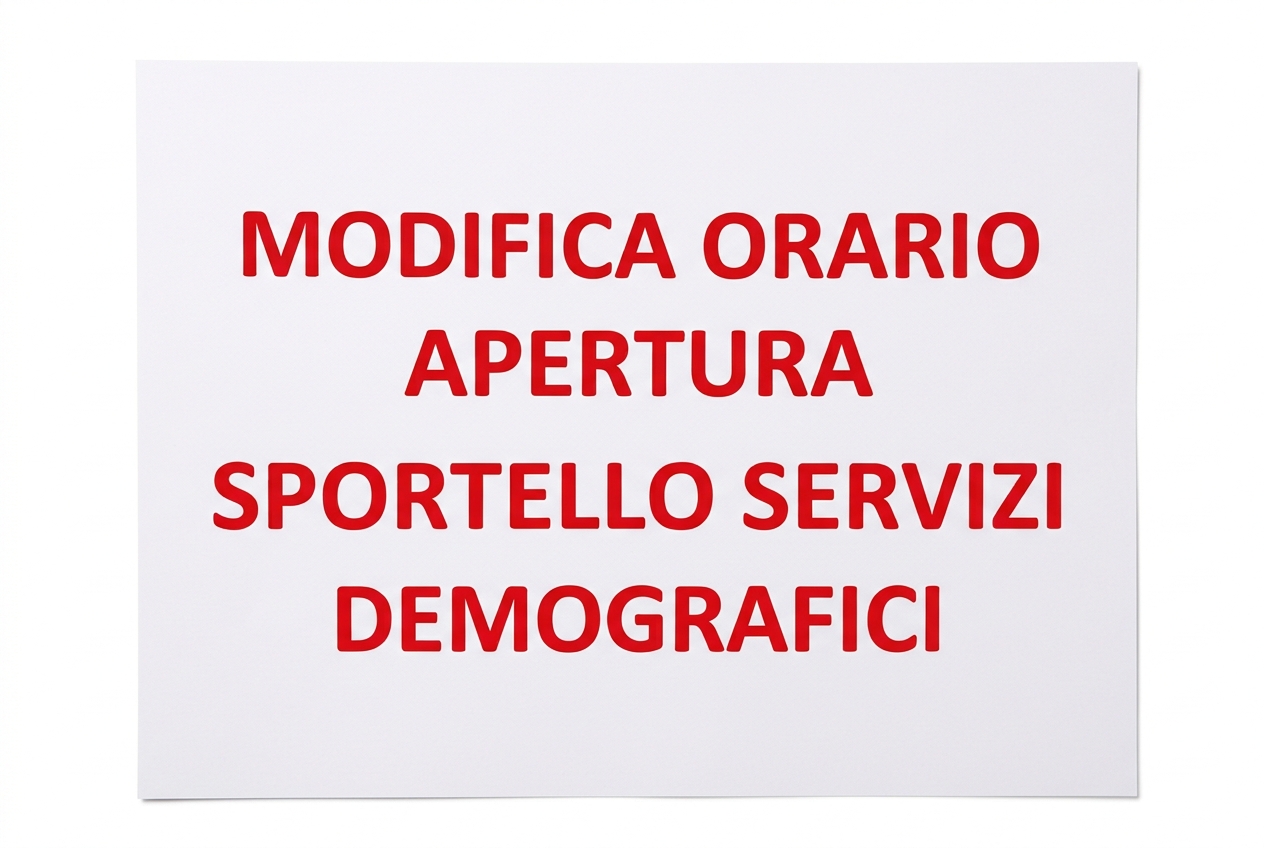 modifica orario