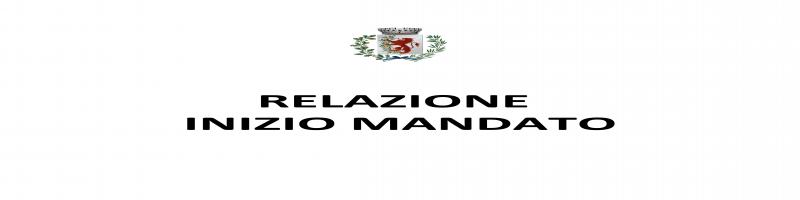 RELAZIONE DI INIZIO MANDATO